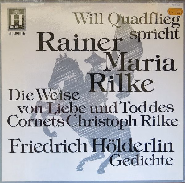 Heliodor Bibliothek 2571 002 - Will Quadflieg, Rainer Maria Rilk