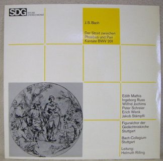 SDG 610 203 - Johann Sebastian Bach, Edith Mathis, Ingeborg Ruß,