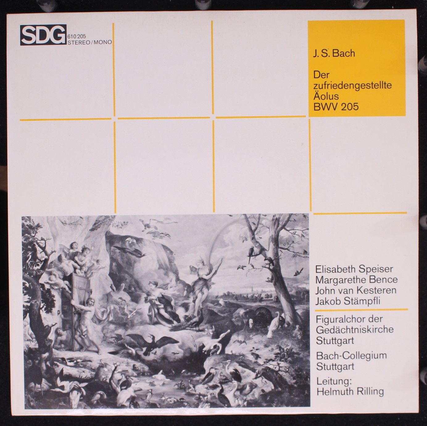 SDG 610 205 - Johann Sebastian Bach, Elisabeth Speiser, Margaret