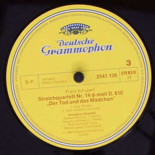Deutsche Grammophon 2733 008 - Franz Schubert, Amadeus-Quartett - Image 6