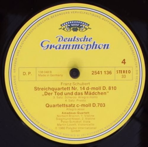 Deutsche Grammophon 2733 008 - Franz Schubert, Amadeus-Quartett - Image 7