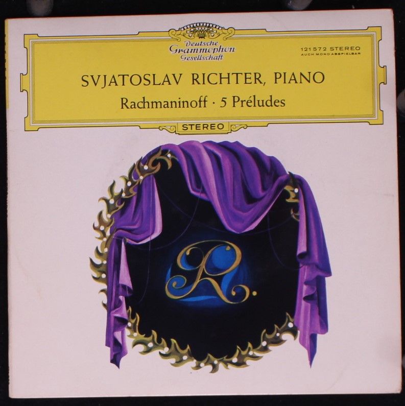 Deutsche Grammophon 121 572 - Sviatoslav Richter, Sergei Rachman