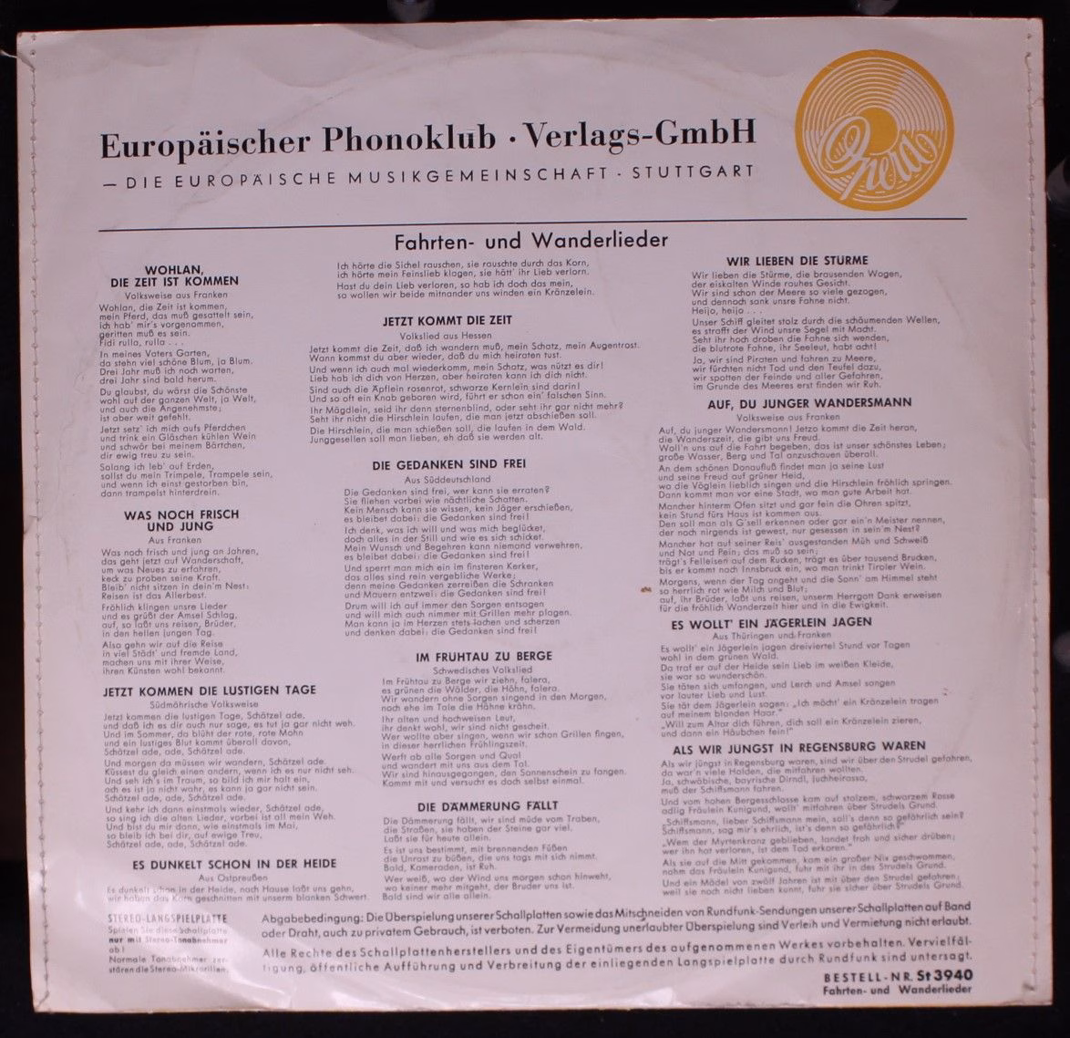 Opera 3940 - Chor Der Stuttgarter Volksmusikschule, Südwestdeuts - Image 2