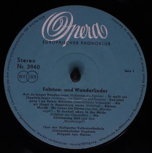 Opera 3940 - Chor Der Stuttgarter Volksmusikschule, Südwestdeuts - Image 4