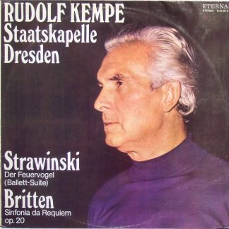 Eterna 8 27 012 - Igor Stravinsky, Benjamin Britten, Staatskapel