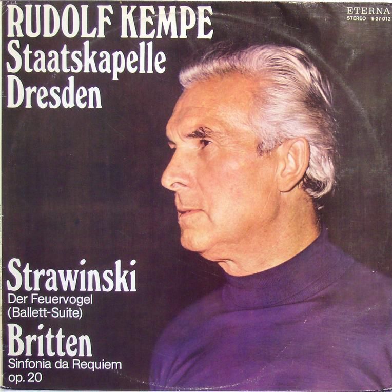 Eterna 8 27 012 - Igor Stravinsky, Benjamin Britten, Staatskapel