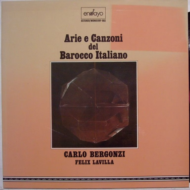 Ensayo ENY-802 - Carlo Bergonzi, Felix Lavilla - Arie E Canzoni