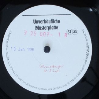 Not On Label 725 007 - Anton Bruckner, Staatskapelle Dresden, He