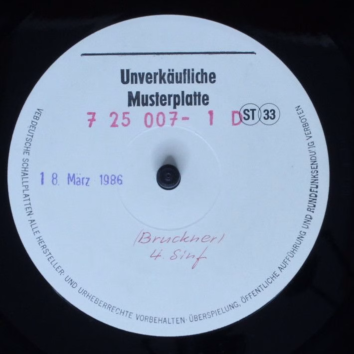 Not On Label 725 007 - Anton Bruckner, Staatskapelle Dresden, He