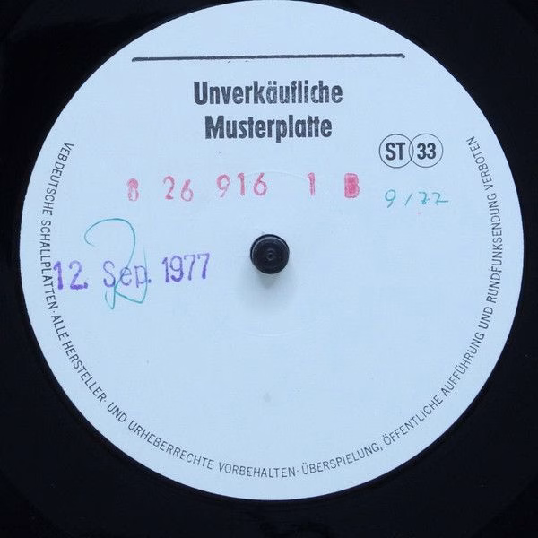 Not On Label 8 26 916 - Ludwig van Beethoven, Winfried Apel - Tä