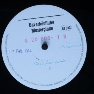 Not On Label 826 888 - Wolfgang Amadeus Mozart, Wiener Staatsope