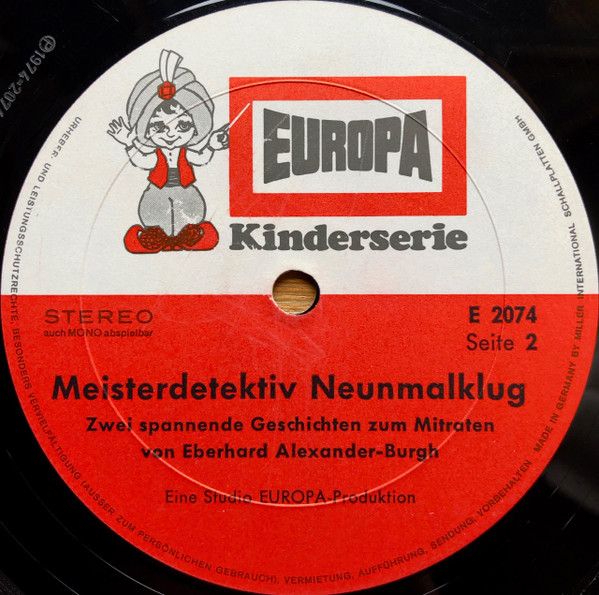 Europa E 2074 - Eberhard Alexander-Burgh - Meisterdetektiv Neunm - Image 4