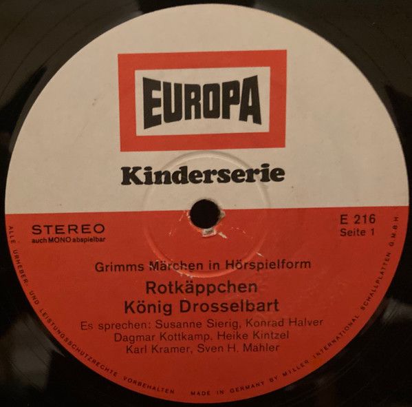 Europa E 216 - Gebrüder Grimm - Rotkäppchen / König Drosselbart - Image 3