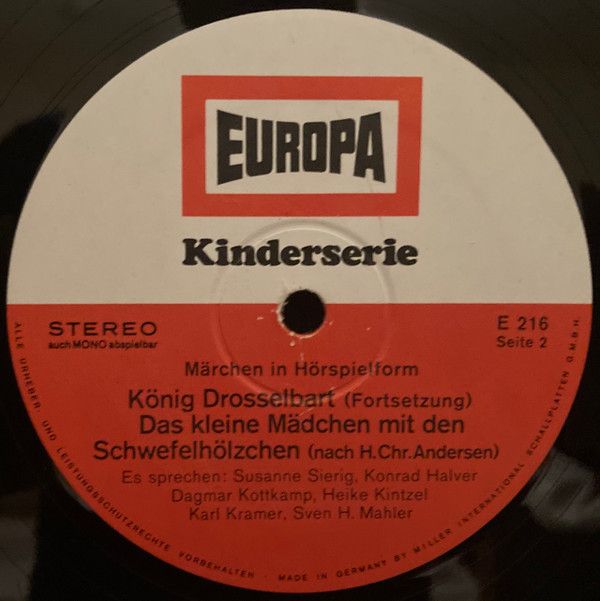 Europa E 216 - Gebrüder Grimm - Rotkäppchen / König Drosselbart - Image 4