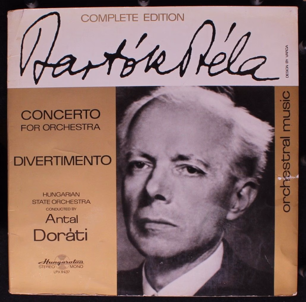 Hungaroton SLPX 11437 - Béla Bartók, Hungarian State Orchestra,