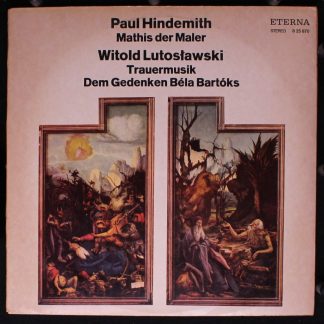 Eterna 8 25 870 - Paul Hindemith, Witold Lutoslawski - Mathis De
