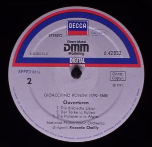 DECCA 6.42832 AZ - Gioacchino Rossini, National Philharmonic Orc - Image 6