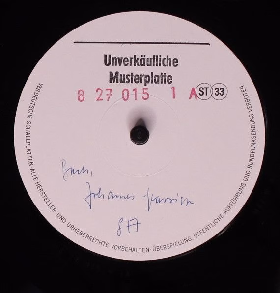 Not On Label 8 27 015-017 - Johann Sebastian Bach, Arleen Auger,