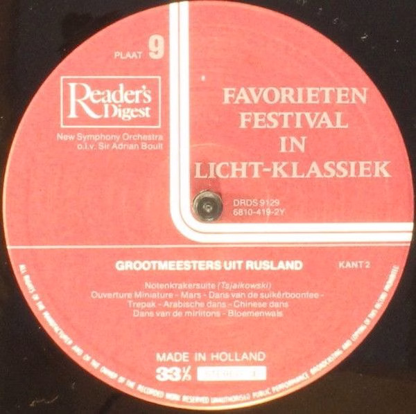 Reader's Digest none - Various - Favorieten Festival In Licht-Kl - Image 33