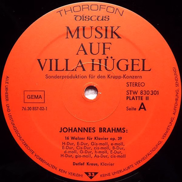 Musik auf Villa Hügel 76.30857 - Marie-Louise Gilles, Prof. Jako - Image 6