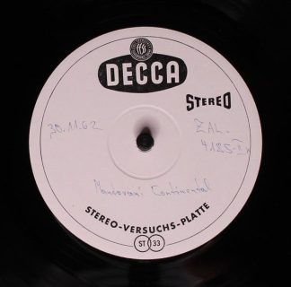 DECCA 4185 - Mantovani And His Orchestra - Mantovani Continental