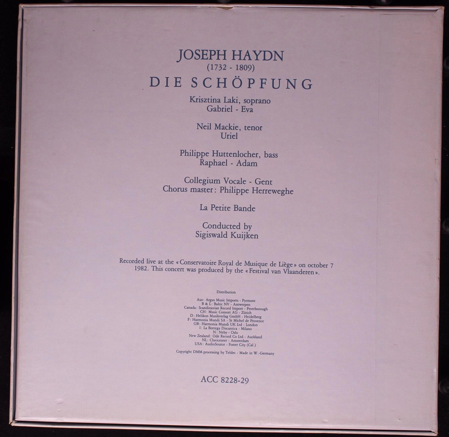 ACCENT ACC 8228-29 - Joseph Haydn, Neil Mackie (2), Krisztina La - Image 2