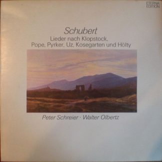 Eterna 8 26 532 - Franz Schubert, Peter Schreier, Walter Olbertz