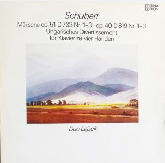 Eterna 8 27 115 - Franz Schubert, Duo Lejsek - Märsche Für Klavi