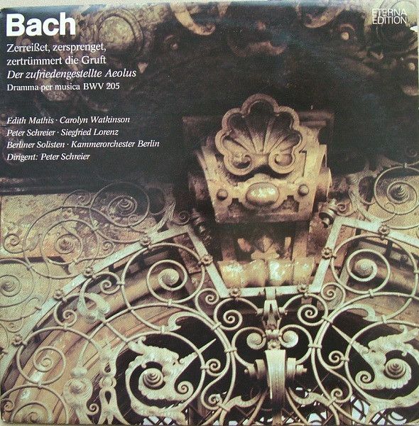 Eterna 8 27 828 - Johann Sebastian Bach, Edith Mathis, Carolyn W