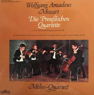 Intercord 29 722-6 Z/1-2 - Wolfgang Amadeus Mozart, Melos Quarte