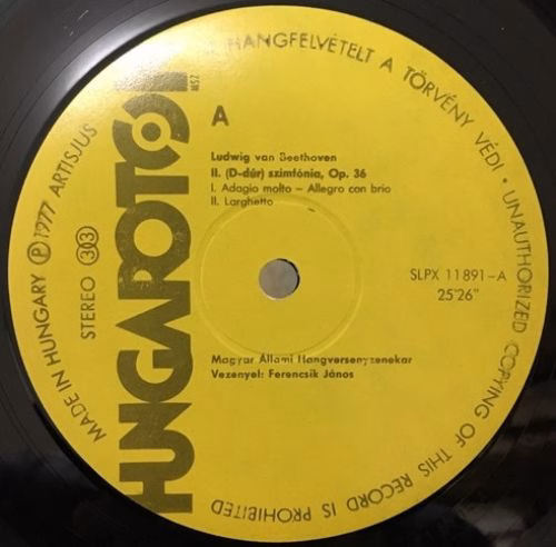 Hungaroton SLPX 11891 - Ludwig van Beethoven, János Ferencsik, H - Image 3