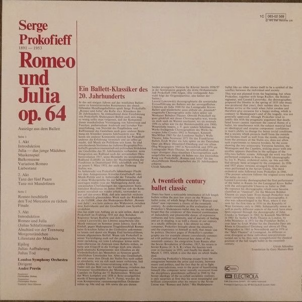 Die Stimme Seines Herrn 1C 063-02 569 - Sergei Prokofiev, André - Image 2