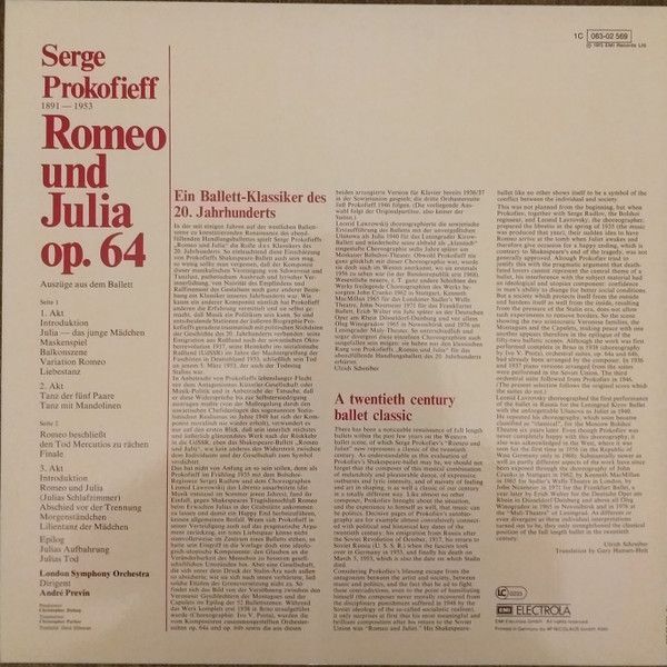 Die Stimme Seines Herrn 1C 063-02 569 - Sergei Prokofiev, André - Image 2