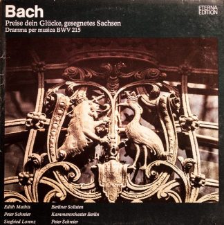 Eterna 8 27 519 - Johann Sebastian Bach - Preise Dein Glücke, Ge