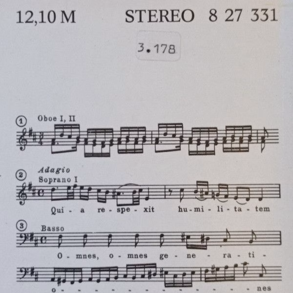 Eterna 8 27 331 - Johann Sebastian Bach, Mitsuko Shirai, Doris S - Image 3