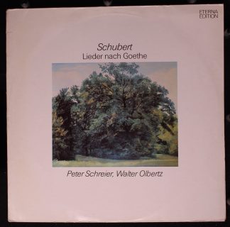 Eterna 8 26 329 - Franz Schubert, Peter Schreier, Walter Olbertz