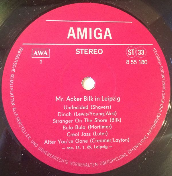 Amiga 8 55 180 - Mr. Acker Bilk Orchestra - Mr. Acker Bilk In Le - Image 3