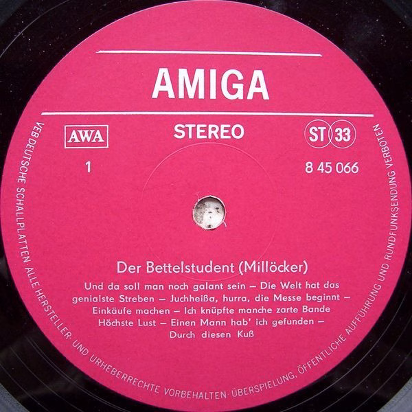 Amiga 8 45 066 - Carl Millöcker - Der Bettelstudent (Querschnitt - Image 3