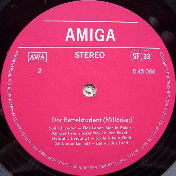 Amiga 8 45 066 - Carl Millöcker - Der Bettelstudent (Querschnitt - Image 4