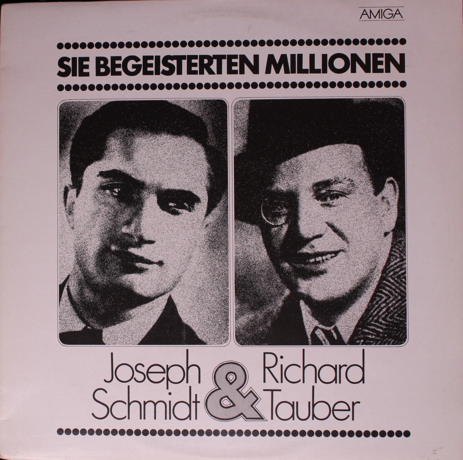 Amiga 8 40 015 - Joseph Schmidt, Richard Tauber - Sie Begeistert