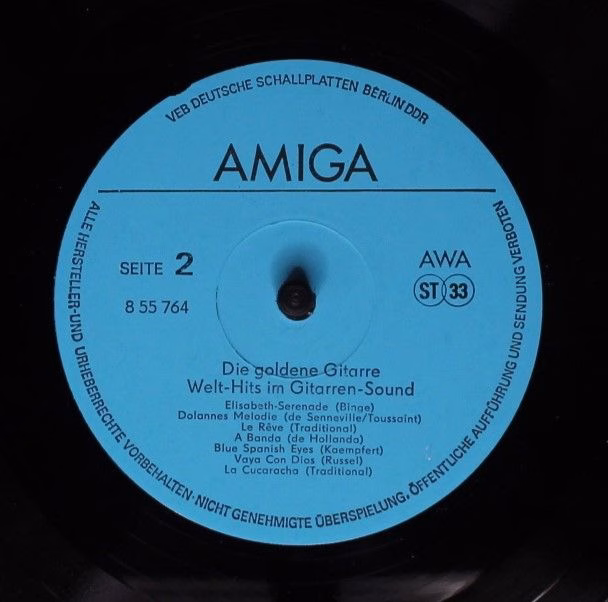 Amiga 8 55 764 - AMIGA Studio Orchester - Die Goldene Gitarre (W - Image 4