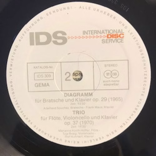 IDS International Disc Service IDS309 - Wolfgang Steffen - Trio, - Image 4