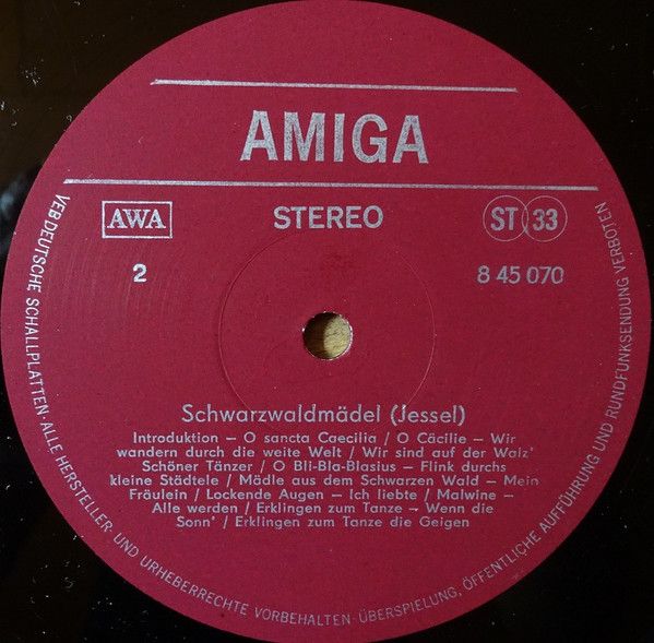 Amiga 8 45 070 - Eduard Künneke, Léon Jessel, Erika Köth, Christ - Image 4