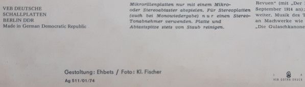 Amiga 8 45 070 - Eduard Künneke, Léon Jessel, Erika Köth, Christ - Image 5