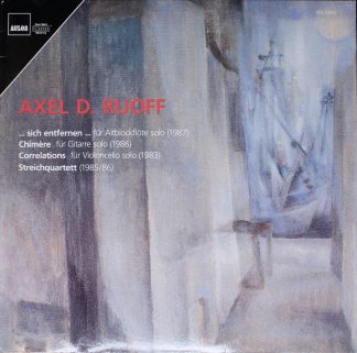 AULOS AUL 53 600 - Axel D. Ruoff, Tokyo Vanguard Quartet - ...Si