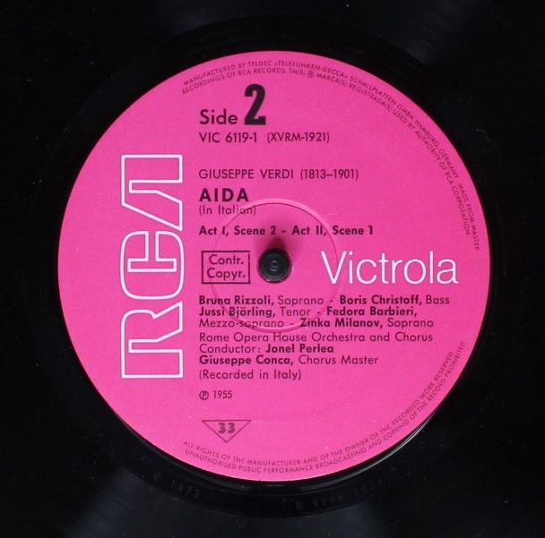 RCA Victrola VIC 6119/1-3 - Giuseppe Verdi, Jussi Björling, Leon - Image 5