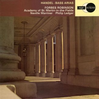 Argo ECS 738 - Georg Friedrich Händel, Forbes Robinson, The Acad