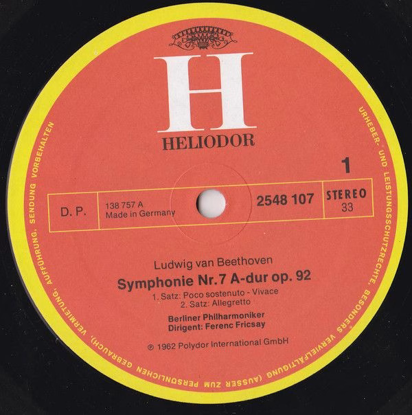 HELIODOR 2548 107 - Ludwig Van Beethoven, Berliner Philharmonike - Image 3