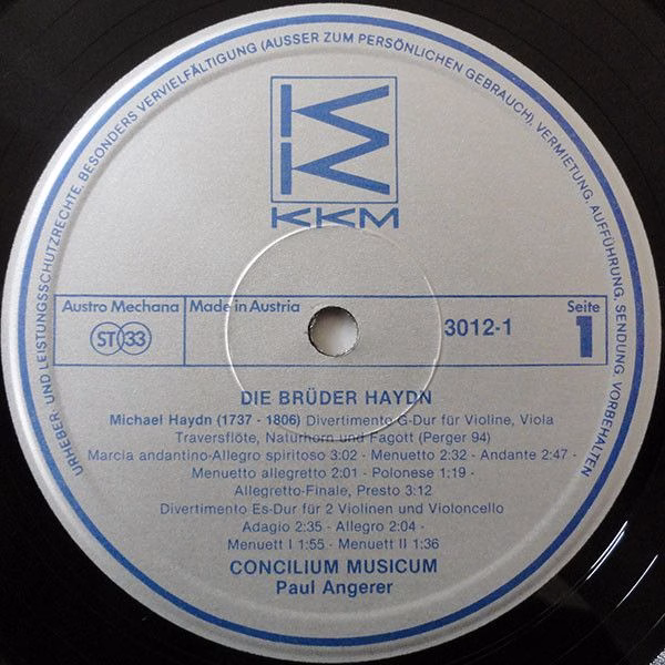 KKM Records 3012-1 - Concilium Musicum, Paul Angerer - Die Brüde - Image 3