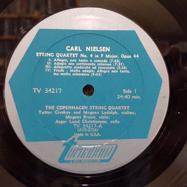 Turnabout TV 34217 - Carl Nielsen, Vagn Holmboe, Københavns Stry - Image 3